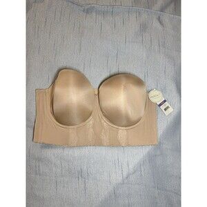 Parfait Elissa 40E/40DDD Strapless Longline Bra Corset Bustier Nude P50116 NWT